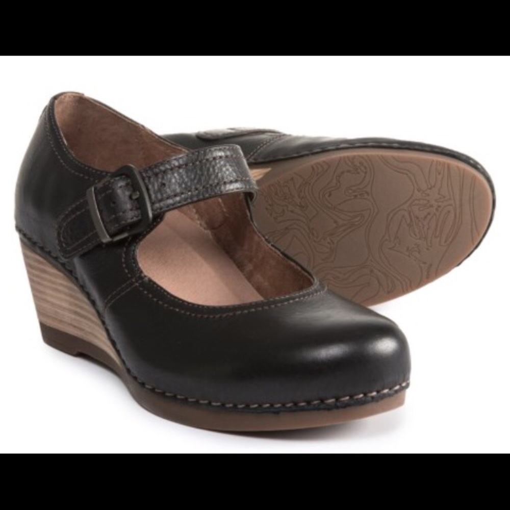 Dansko Mary Jane wedges